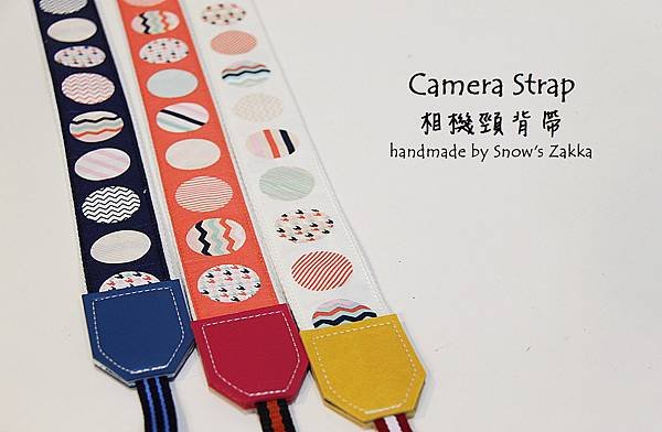 zakka406~普普風_3.8cm相機頸背帶-1