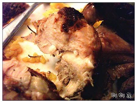 雞肉斷面