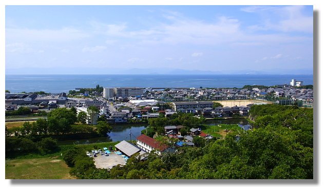 彥根城眺望琵琶湖景