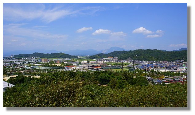 彥根城眺望彥根市景