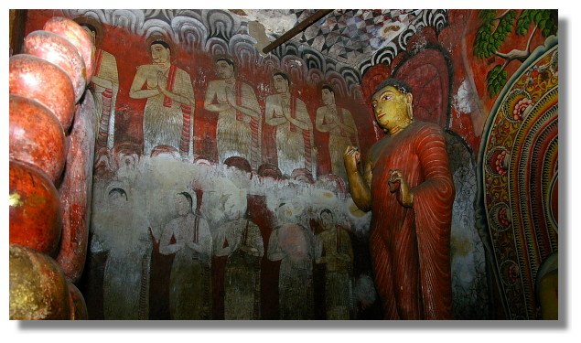 丹布拉石窟廟(Dambulla Cave Temples)