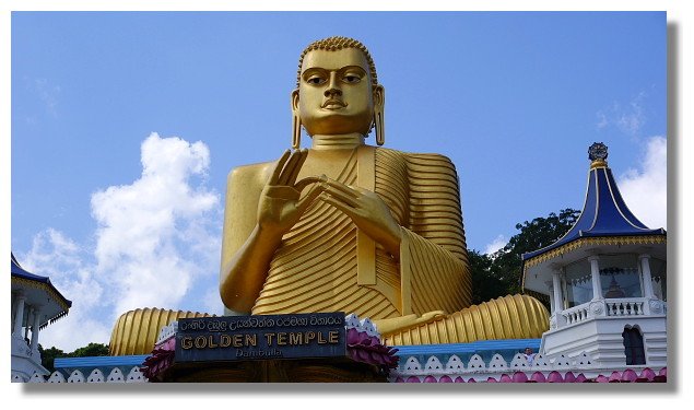 丹布拉金廟(Dambulla Golden Temple)