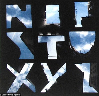 天空上打字 - 藍天上的字母 天空上打字4.jpg