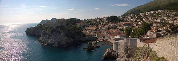 Dubrovnik-City Walls-Lovrjenac Fort %26; Bokar Tower