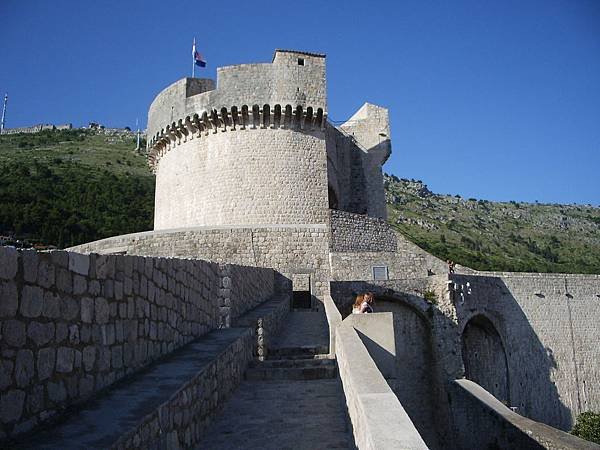 Dubrovnik-City Walls-Minčeta Tower