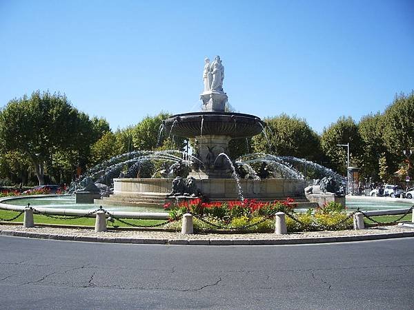 Aix-en-Provence-Fontaine de Rotonde