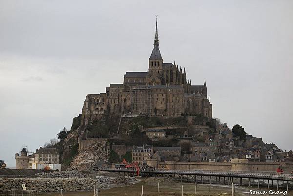 《金字塔山形的完美奇蹟﹣聖米歇爾山！法國．Mont ST Michel》21