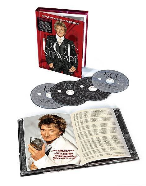 Rod Stewart-The Great American Songbook Box Set exploded pack