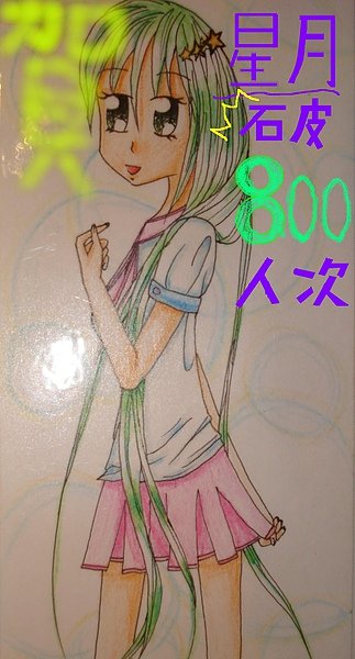 賀星月800人次！！