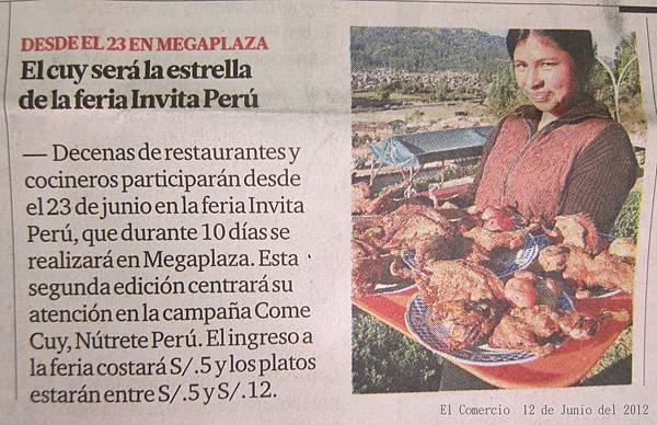 feria invita Peru