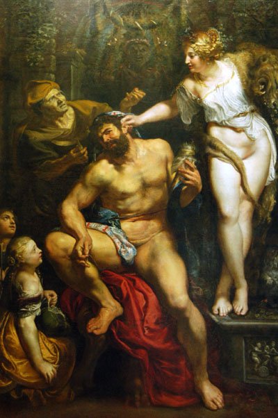 海格力斯和歐斐爾 Heracles and OmphaleHercules and Omphale_ 魯本斯 Peter Paul Rubens