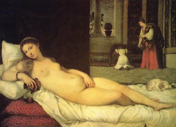 烏爾比諾的維納斯 Venus of Urbino_提香 Titian.jpg