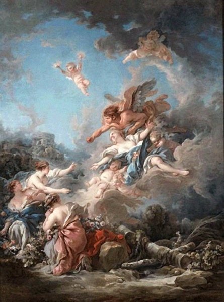 北風之神劫持娥瑞提亞 Boreas Abducting Oreithyia_布雪 Francois Boucher.jpg