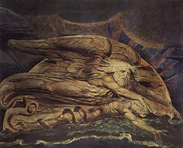 創造亞當 Und Elohim schuf Adam_William Blake.jpg