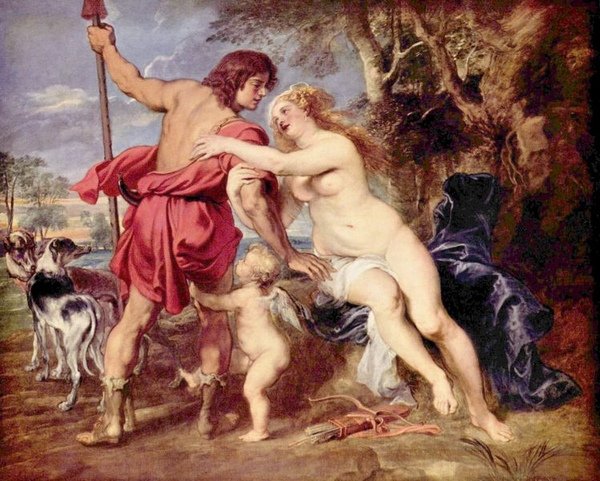 維納斯和亞當尼斯 Venus and Adonis_魯本斯 Peter Paul Rubens.jpg