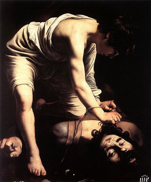 大衛戰聖戈利亞 David and Goliath _卡拉瓦喬Caravaggio.jpg