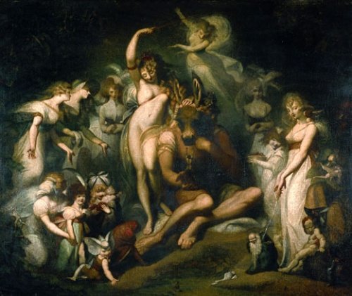 仲夏夜之夢Midsummer Night&apos;s Dream _ 約翰 · 亨利希 · 菲斯利 Johann Heinrich Füssli..jpg