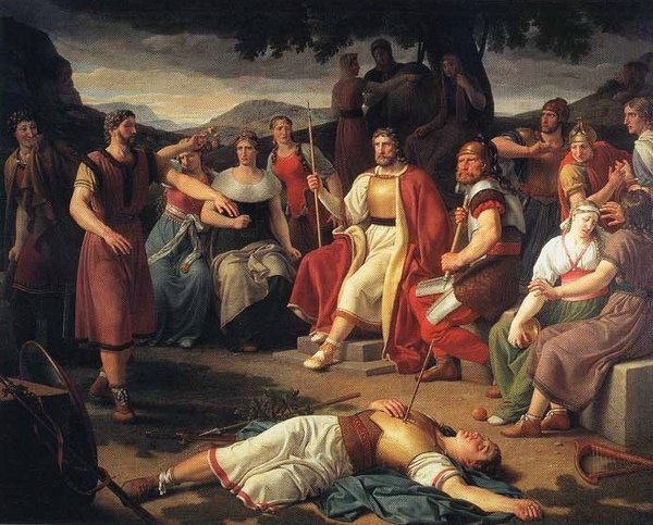 巴德爾之死 Baldr dead_埃克斯貝格Christoffer Wilhelm Eckersberg .jpg