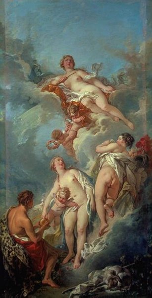 帕里斯的裁判 The Judgement of Paris_布雪 Francois Boucher .jpg