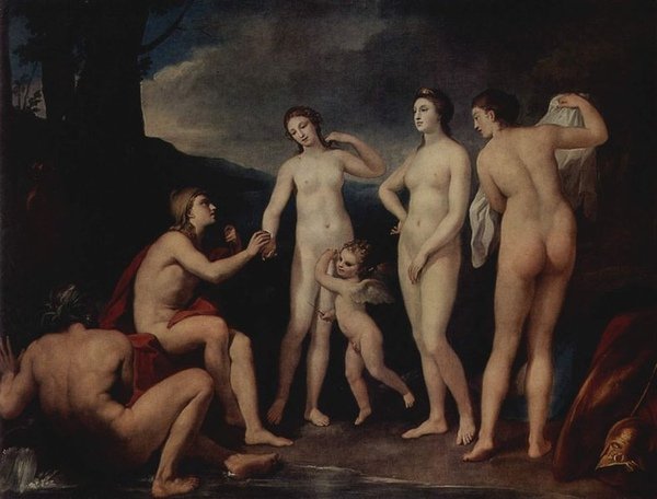 帕里斯的裁判 Das Urteil des Paris_蒙斯Mengs, Anton Raphael .jpg