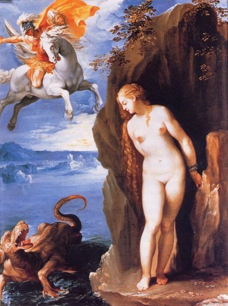 營救安朵美達Perseus Rescuing Andromeda _達爾皮諾Cavalier d&apos;Arpino.jpg