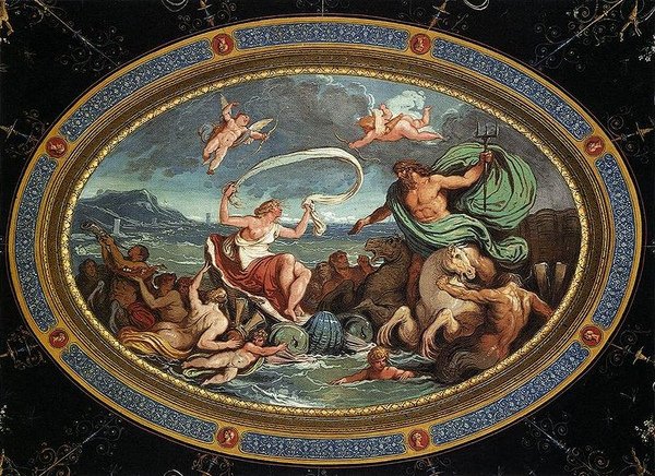 波塞頓和安非特里忒的婚禮 The Marriage of Poseidon and Amphitrite _費利斯 Felice Giani.jpg