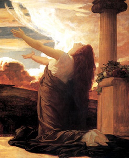 柯萊泰 Clytie _  弗雷德裏克‧列頓 Frederic Leighton.JPG.jpg