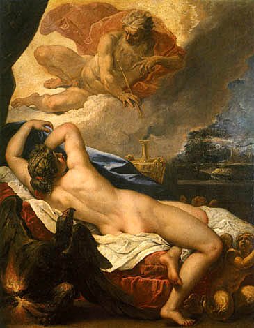 宙斯與塞墨勒 Zeus and Semele_塞巴斯‧利契Sebastiano Ricci.jpg