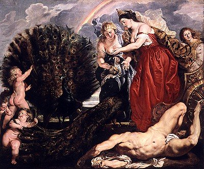 朱諾與阿哥斯Juno und Argus__魯本斯 Peter Paul Rubens.jpg