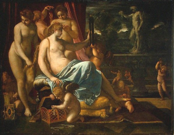 維納斯由恩慈來裝飾 Venus Adorned by the Graces_阿尼巴爾‧卡拉契 Annibale Carracci.jpg