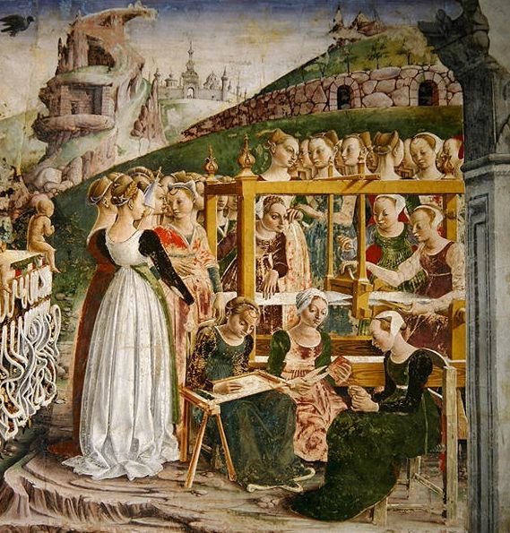 米涅娃的勝利The Triumph of Minerva_柯沙Francesco del Cossa .jpg