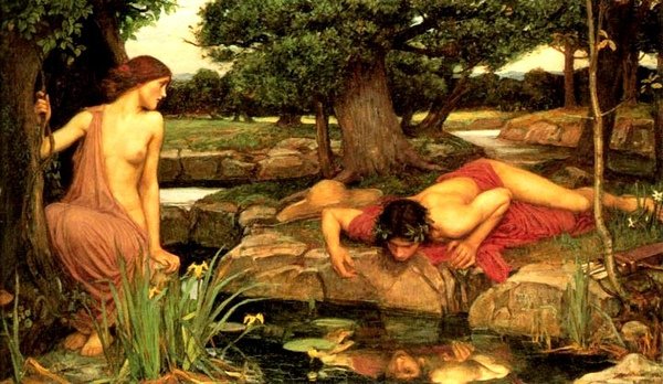 水神與那西賽斯Echo and Narcissus_瓦特豪斯John William Waterhouse.jpg