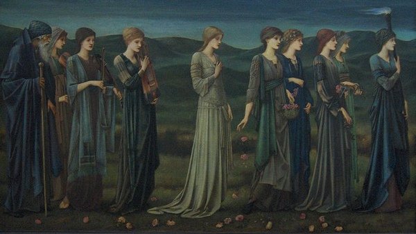 賽姬的哭泣Psyche&apos;s wedding_伯恩‧瓊斯 Edward Burne-Jones.jpg