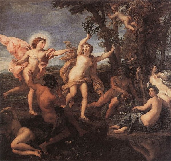 阿波羅追逐達芙妮Apollo Chasing Daphne _馬拉蒂Carlo Maratti .jpg