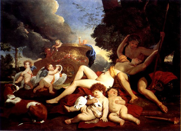 維納斯和阿多尼斯Venus and Adonis_普桑Nicolas Poussin .jpg