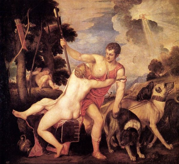 維納斯和阿多尼斯 Venus and Adonis_提香Tiziano Vecellio .jpg