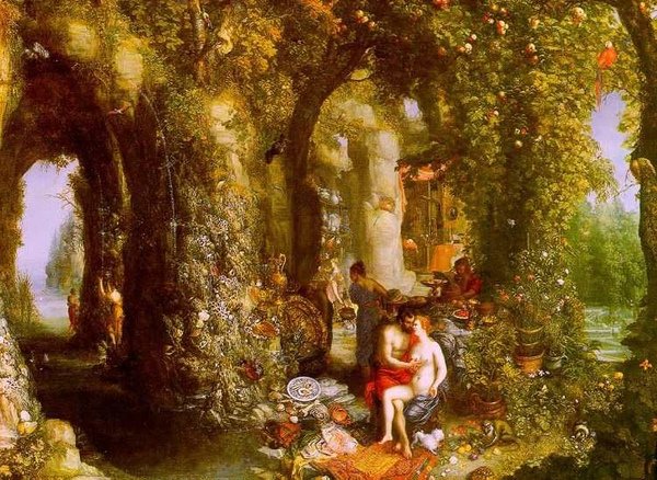 奧德修斯與卡呂普索Odysseus and Calypso_揚‧布勒哲爾Jan Brueghel the Elder  .jpg