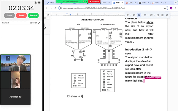 下班後的進修：Atlas雅思線上課程，專屬一對一教師，寫作班