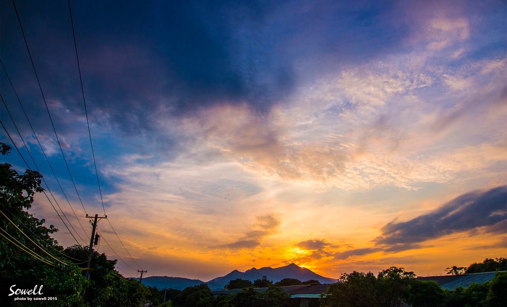 觀音山夕照-1