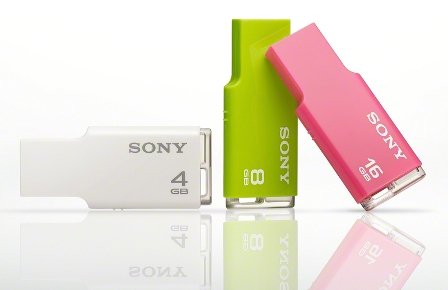 Sony全新Micro Vault麥克碟Click與Tiny系列隨行登場