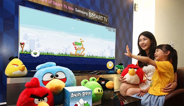 Angry Birds 登陸 Samsung Smart TV，支援手勢操作