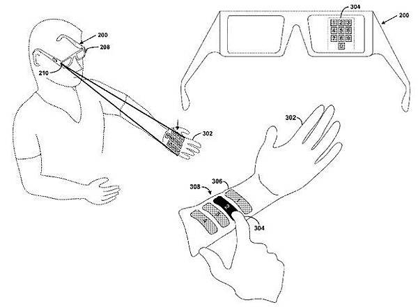 Google dreams up tiny laser projection system to control Project Glass