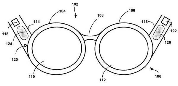 Google 申請在眼鏡上搭載骨傳導音訊裝置之專利