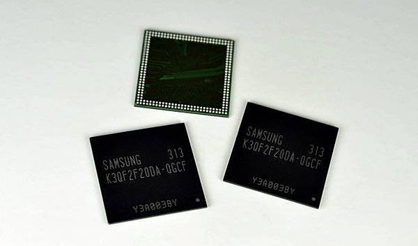 Samsung 開始量產 20nm 4GB LPDDR3 行動 DRAM