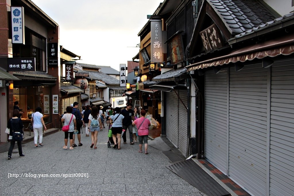 關西輕旅行(15)八坂通、八坂塔、三年坂、二年坂、清水寺