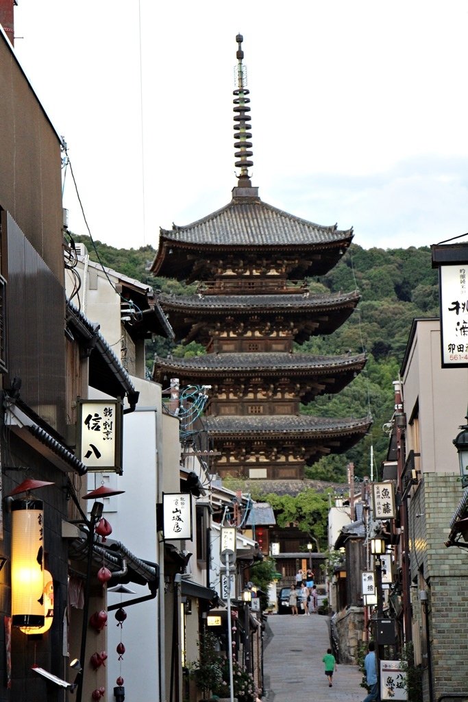 關西輕旅行(15)八坂通、八坂塔、三年坂、二年坂、清水寺