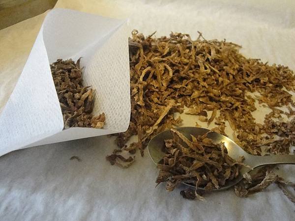 自製牛蒡茶包