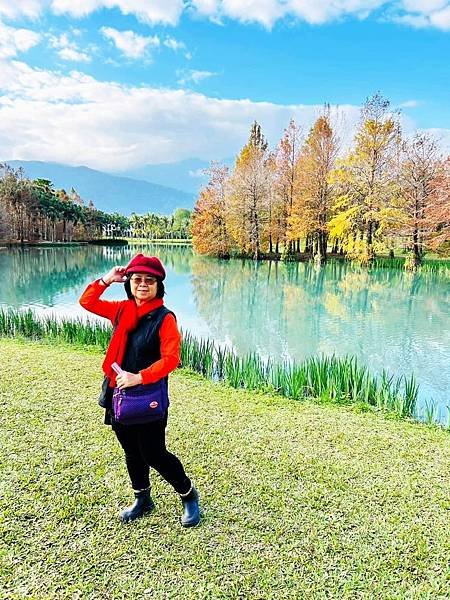搭乘花蓮郵輪式公車303B(四) 雲山水落羽松圓夢之旅