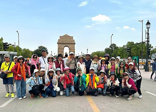 北印度古文化巡禮之旅(十四) 新德里印度門過新年&amp;甘地紀念館