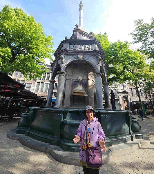 荷比法盧15天賞花之旅(十八) 比利時列日古城區~~布倫山階